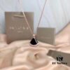 692fc5fc99f2d84055c88aac Bvlgari Silver Version Serpenti Necklace, 925 Sterling Silver with 18K Gold Vacuum Plating, Encrusted with Swarovski Crystals and Natural Mother of Pearl