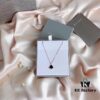 692fc60899f2d84055c88abf Bvlgari Silver Version Serpenti Necklace, 925 Sterling Silver with 18K Gold Vacuum Plating, Encrusted with Swarovski Crystals and Natural Mother of Pearl
