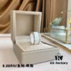 692fc60b99f2d84055c88ac4 BVLGARI White Ceramic CNC Precision-Carved Ring in Rose Gold