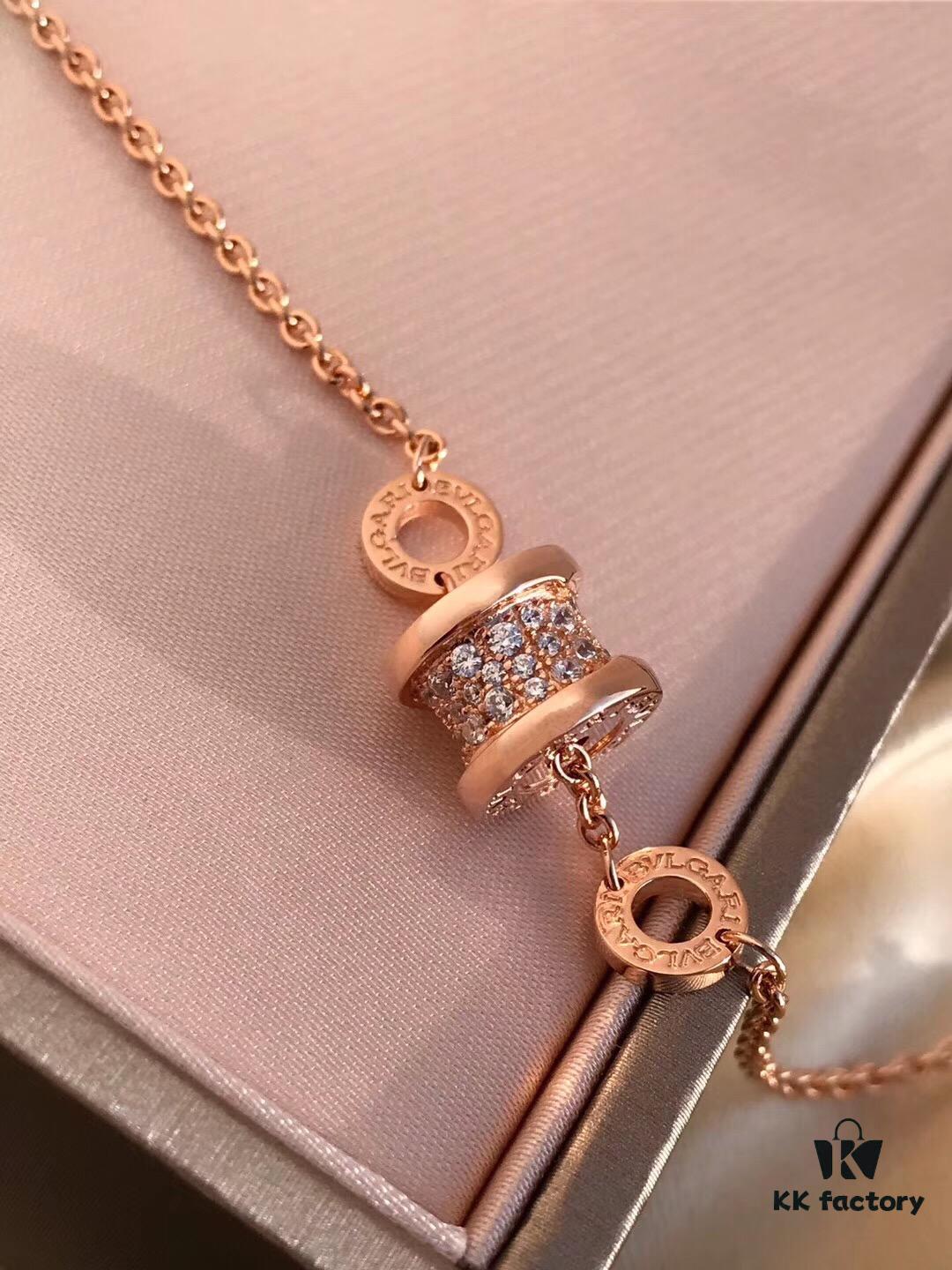 692fc60f99f2d84055c88aca Bvlgari Bulgari Full Diamond Serpenti Bracelet Small Size, Sparkling S925 Sterling Silver with Heavy 18K Gold Plating
