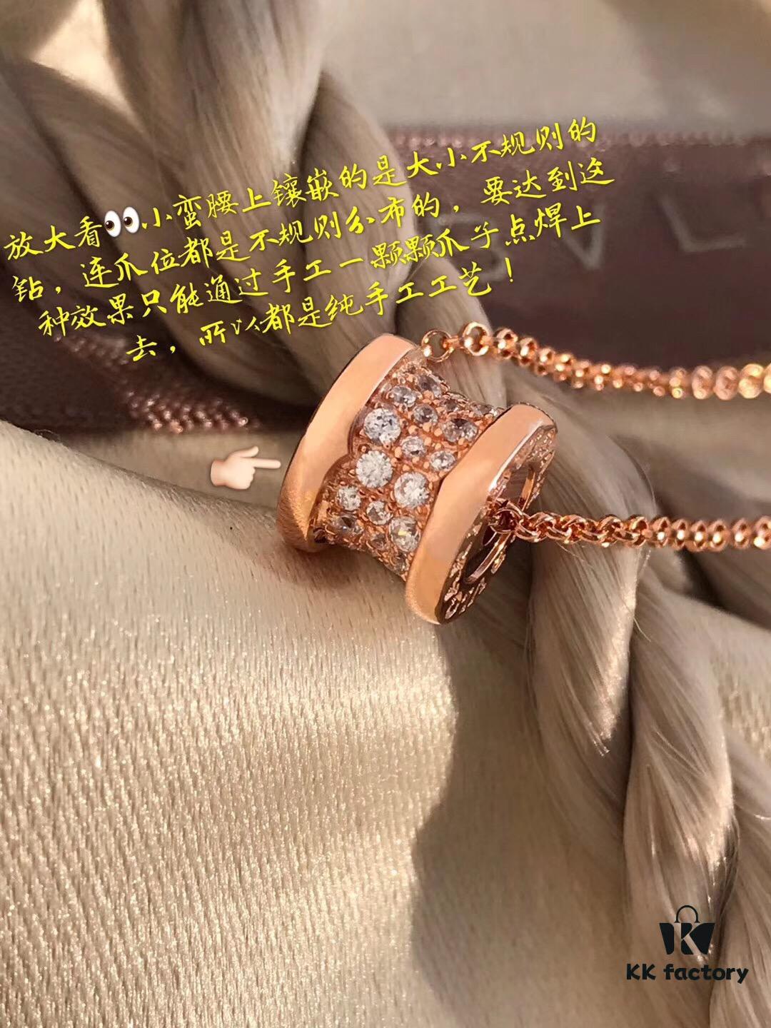 692fc61199f2d84055c88ad1 Bvlgari Bulgari Full Diamond Serpenti Bracelet Small Size, Sparkling S925 Sterling Silver with Heavy 18K Gold Plating