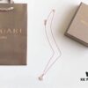 692fc61499f2d84055c88ad9 Bvlgari Silver Version Pendant Necklace, 925 Sterling Silver with 18K Gold Vacuum Plating, Swarovski Crystals and Natural Mother of Pearl