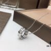 692fc61599f2d84055c88adb Bulgari BVLGARI 2019 Sexy Snake Bone Necklace with Diamond-Set Design, Premium Custom Craftsmanship, 18K Rose Gold and White Gold Plated Brass, Original Buckle Design