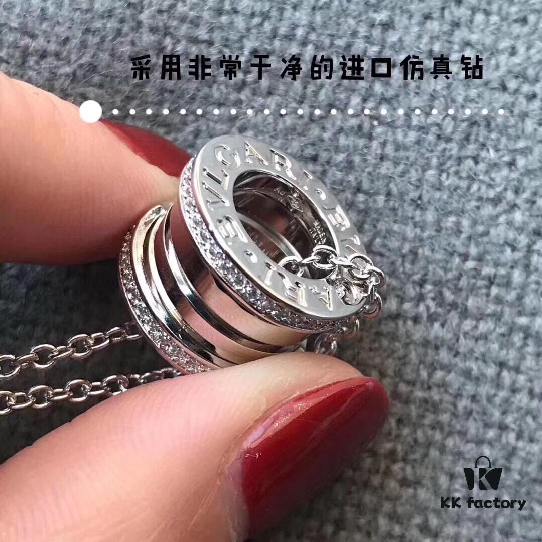 Bvlgari Diamond-Set Spring Necklace