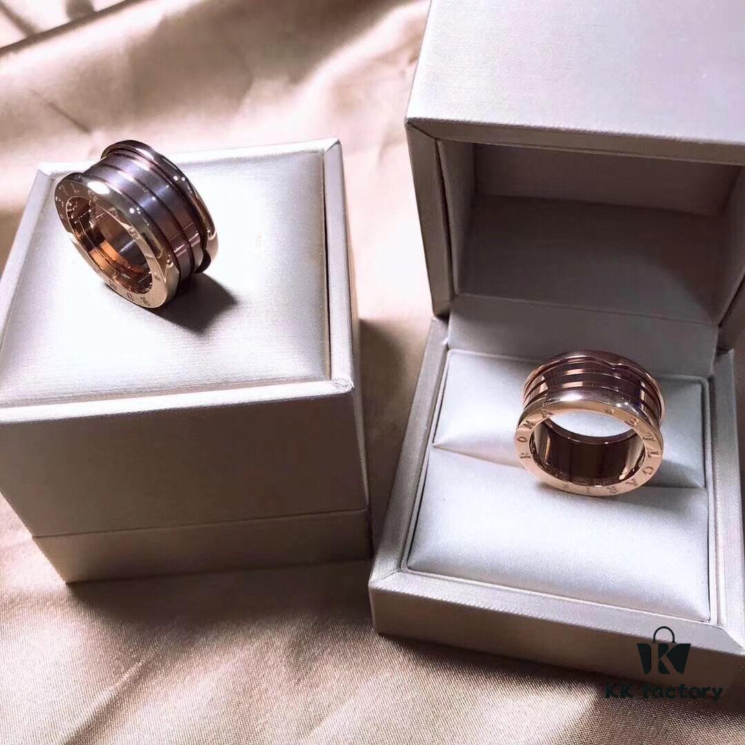 692fc62899f2d84055c88afb Bvlgari Brown Ceramic Ring Limited Edition