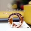 692fc62999f2d84055c88afe Bvlgari Brown Ceramic Ring Limited Edition
