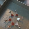 692fc63999f2d84055c88b21 BVLGARI DIVA White Mother-of-Pearl and Red Carnelian Earrings (Diamond-Free Version)