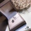 UFO Back Ear Studs [Proxy Purchase Version] BVLGARI Bulgari Classic Black and White Ceramic Earrings with Mother-of-Pearl and Onyx Inlay, Double-Sided Wearable Design