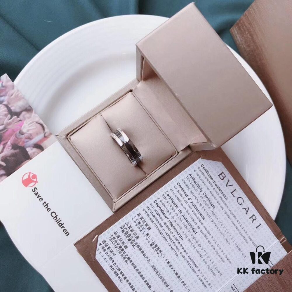 BVLGARI Bulgari Classic Series Charity 'Little Red Person' Ring - Couple's Ring, In Stock with Full Packaging, Sizes 5–11