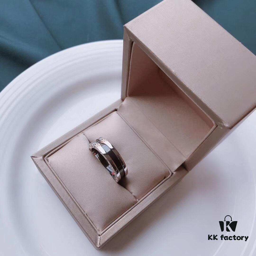692fc64699f2d84055c88b3a BVLGARI Bulgari Classic Series Charity 'Little Red Person' Ring - Couple's Ring, In Stock with Full Packaging, Sizes 5–11