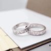 Bvlgari Couple's Solitaire Sterling Silver Ring