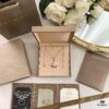 692fc65d99f2d84055c88b68 🎄 Christmas Gift 🎁 BVLGARI Bulgari New Full Diamond Fan Necklace, Electroplated V Gold Material