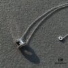 692fc65f99f2d84055c88b6c Bvlgari B-Zero Diamond Spring Necklace, Aesthetic Classic Piece with 18K Gold Plating