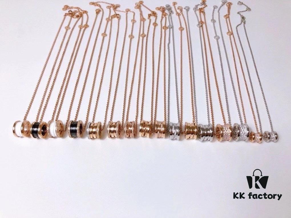 692fc66999f2d84055c88b81 BVLGARI Bulgari Yellow Gold Spring Series Necklace - In Stock