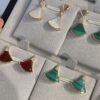 Bvlgari Fan Earrings, Three Styles Eight Colors Diva Earrings, Professional Quality Guaranteed! The Diva Never Chooses Who Wears It, No Need to Match Clothes, Just Have Pierced Ears