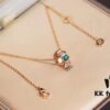 692fc68699f2d84055c88bb1 Bvlgari Serpenti Snake Bone Necklace with Red Carnelian and Diamonds