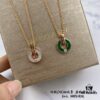 New 925 Silver Bvlgari Coin Necklace