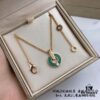 New 925 Silver Bvlgari Coin Necklace
