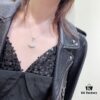 692fc69c99f2d84055c88bde BVLGARI Bulgari Divas' Dream Embrace Your True Self Full Diamond Fan Necklace with 18K Gold Plating