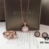 692fc6a799f2d84055c88bf4 BVLGARI Bulgari Classic Reversible Toggle Necklace Ring Earrings Bracelet Set | Pearl Inlay and Onyx | Flip Design in Black and White | Premium Gold-Plated 18K Quality