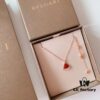 Medium Rhinestone Fan Pendant Necklace