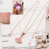 692fc6ca99f2d84055c88c50 BVLGARI Divas' Dream Pink Opal Pendant Necklace - Special Edition for Chinese Qixi Festival 2020