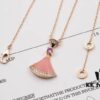692fc6cc99f2d84055c88c57 BVLGARI Divas' Dream Pink Opal Pendant Necklace - Special Edition for Chinese Qixi Festival 2020