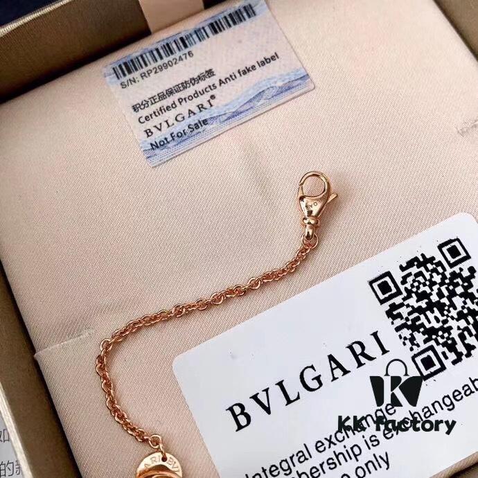 692fc6d499f2d84055c88c6d BVLGARI B-Zero Series Serpenti Full Diamond Rose Gold Bracelet S925 Sterling Silver Plated with 18K Thick Gold and Swarovski Crystals