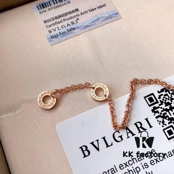 692fc6d499f2d84055c88c6e BVLGARI B-Zero Series Serpenti Full Diamond Rose Gold Bracelet S925 Sterling Silver Plated with 18K Thick Gold and Swarovski Crystals