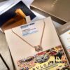 692fc6d599f2d84055c88c71 Bvlgari Serpenti Rose Gold Full Diamond Necklace in 925 Sterling Silver with 18K Thick Gold Plating