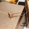 692fc6d699f2d84055c88c72 Bvlgari Serpenti Rose Gold Full Diamond Necklace in 925 Sterling Silver with 18K Thick Gold Plating