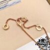 692fc6d799f2d84055c88c77 Bvlgari Serpenti Rose Gold Full Diamond Necklace in 925 Sterling Silver with 18K Thick Gold Plating