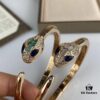 692fc6da99f2d84055c88c83 BVLGARI Natural Malachite + Premium White Mother of Pearl Bracelet, Upgraded Luxury Snake Design with Imported Craftsmanship, High-Carbon Diamonds on Snake Head, Gold Plating, Vivid and Lifelike
