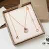 692fc6de99f2d84055c88c90 BVLGARI 👑 Top-tier Bulgari 2020 Roma Collection Classic Disc Diamond Letter Necklace ❤️ High-end Handcrafted Inlay with Refined Details Matching Store Engraving