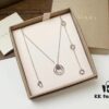 692fc6df99f2d84055c88c95 BVLGARI 👑 Top-tier Bulgari 2020 Roma Collection Classic Disc Diamond Letter Necklace ❤️ High-end Handcrafted Inlay with Refined Details Matching Store Engraving