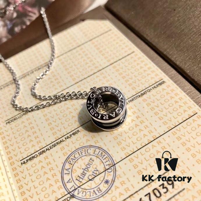 692fc6e399f2d84055c88c9f Exclusive In-Stock! BVLGARI Bulgari Classic Series Charity 'Little Red Man' Necklace for Couples – Ready to Ship, Full Packaging