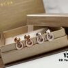 692fc6e499f2d84055c88ca1 Top-Tier Bvlgari 2020 Roman Series Classic Disc Diamond Letter Stud Earrings, Exclusive Launch