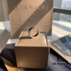 692fc6e499f2d84055c88ca4 BVLGARI BVLGARI Little Human Pure Silver Ring, Celebrity-Endorsed Charity Edition, Crafted with 925 Silver and Premium Black Ceramic, Exquisite Detailing, Unisex Design Fits Sizes 5-11, Perfect for Travel, Work, or Casual Wear