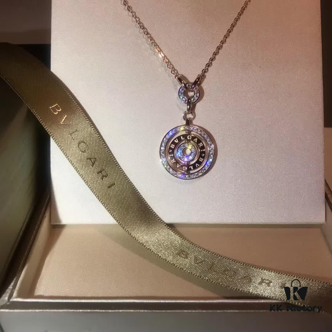 692fc6e899f2d84055c88caf Bvlgari Bulgari Astrale Series Good Fortune Necklace, Reversible Double-Sided Design with Diamond and Logo Engravings, Top-Tier Version on Market! Premium German Imported 925 Sterling Silver with Pt950 Platinum Plating, Visually Comparable to Genuine Gold and Diamonds, Available in Platinum and Rose Gold – High-End Edition