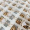 692fc6fc99f2d84055c88cd6 Bvlgari Large Double Fan Necklace! ZP Prototype, CNC Craftsmanship! Hand-set Stones, Perfect Counter Details with Signature Engraving 🌹 Pure Silver with Mi Gold Plating - In Stock 🌹