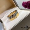 692fc70399f2d84055c88ce9 New Arrival V Gold Plated 1.0 Micron Gold Bvlgari-Style Diamond Ring, Most Popular Design, Eternal Classic, High-End Micro-Paved High-Carbon Diamond Material, Authentic Gold Feel