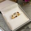 692fc70399f2d84055c88cea New Arrival V Gold Plated 1.0 Micron Gold Bvlgari-Style Diamond Ring, Most Popular Design, Eternal Classic, High-End Micro-Paved High-Carbon Diamond Material, Authentic Gold Feel