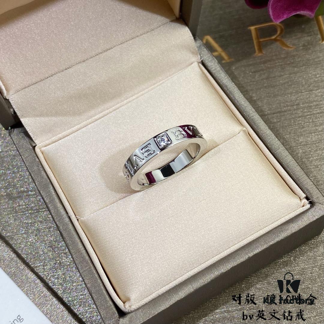 692fc70399f2d84055c88cec New Arrival V Gold Plated 1.0 Micron Gold Bvlgari-Style Diamond Ring, Most Popular Design, Eternal Classic, High-End Micro-Paved High-Carbon Diamond Material, Authentic Gold Feel