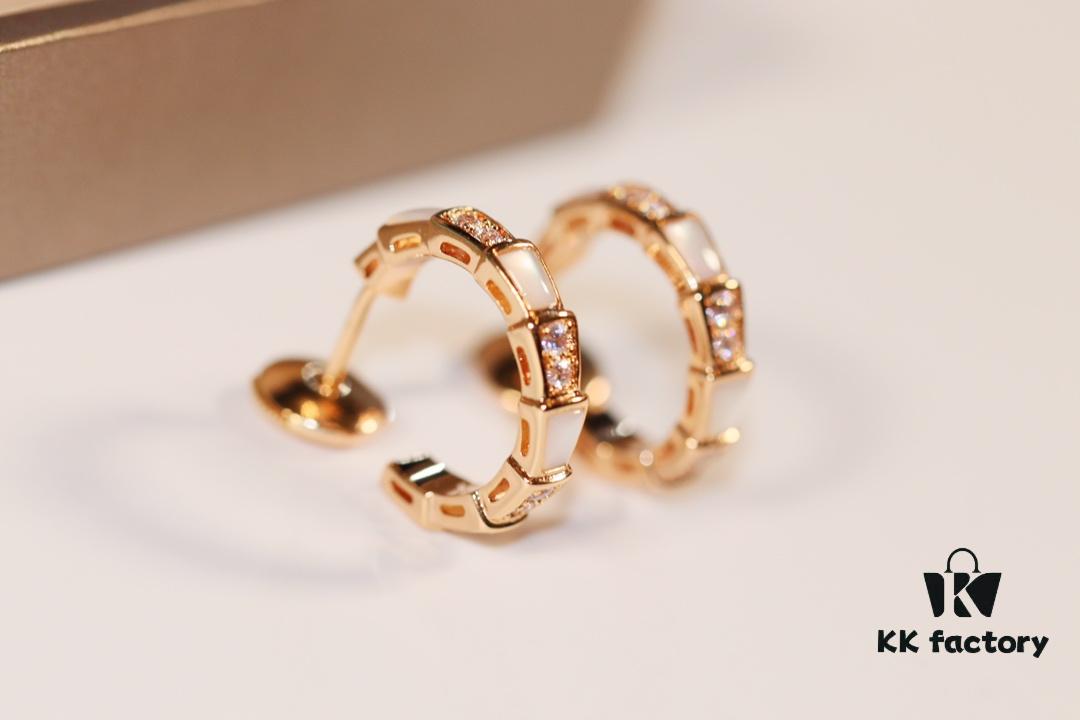 692fc70e99f2d84055c88d07 Bvlgari Serpenti Viper Earrings ZP Version