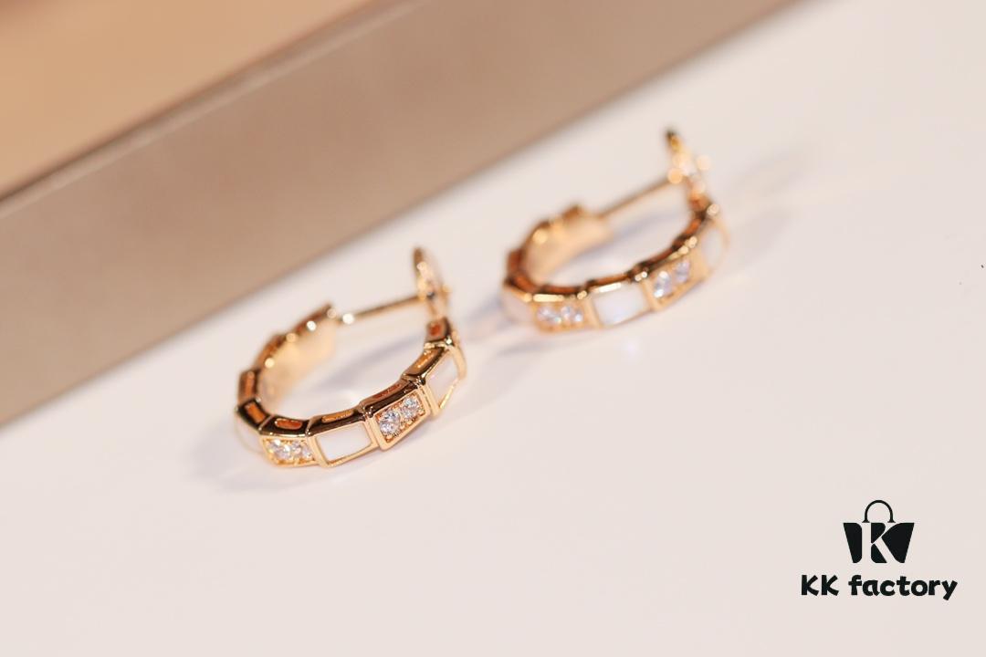 692fc71099f2d84055c88d0d Bvlgari Serpenti Viper Earrings ZP Version
