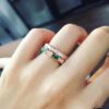 692fc71299f2d84055c88d13 Bvlgari Serpenti Viper Series Smooth Half-Pavé Snakebone Ring
