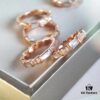 692fc71499f2d84055c88d19 Bvlgari Serpenti Viper Series Smooth Half-Pavé Snakebone Ring