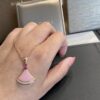 692fc74199f2d84055c88d71 New Arrival, Bvlgari Diva's Dream Series, Limited Edition Pink Opal and Pink Sapphire Pendant Necklace for Qixi Festival