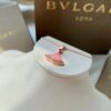 692fc74b99f2d84055c88d81 BVLGARI Bvlgari Series Rose Gold Round Stud Earrings & Divas Dream Pink Diamond-Set Fan Pendant Necklace (2020 Limited Edition for Valentine's Day)