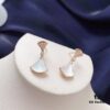 692fc75b99f2d84055c88d96 BVLGARI Bulgari Divas' Dream Series Mother-of-Pearl Rose Gold 'Little Skirt' Stud Earrings
